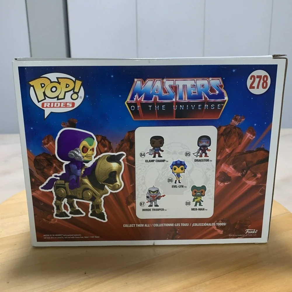 Funko Pop Rides Masters of the Universe Skeletor on Night Stalker #278 Figure